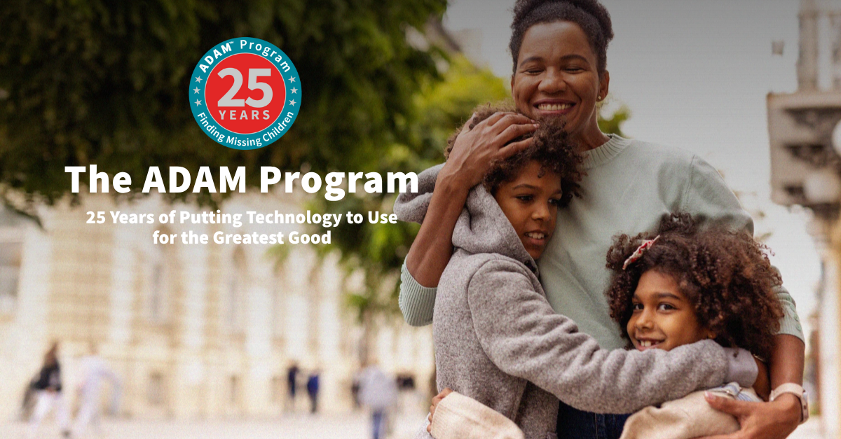 The ADAM Program - 25 Years of Putting Technology to Use for the Greatest Good