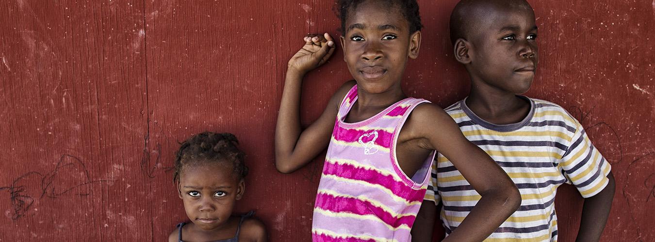 Children in a camp for internally displaced people (IDPs) in Haiti. Credit: UN Photo/Logan Abassi International Day for the Elimination of Racial Discrimination, 21 March 2023