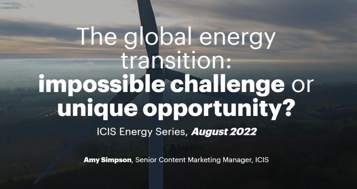 The global energy transition: impossible challenge or unique opportunity?