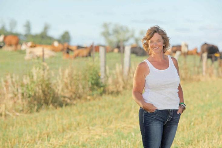 Kim Jo Bliss Canadian farmer Kim Jo Bliss