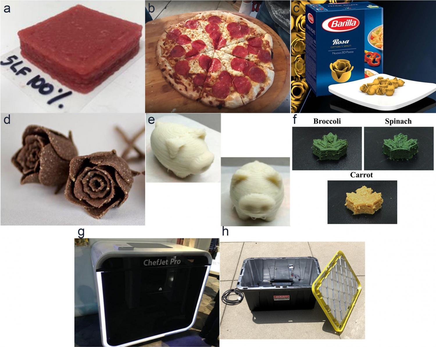 3D-printed foods and devices