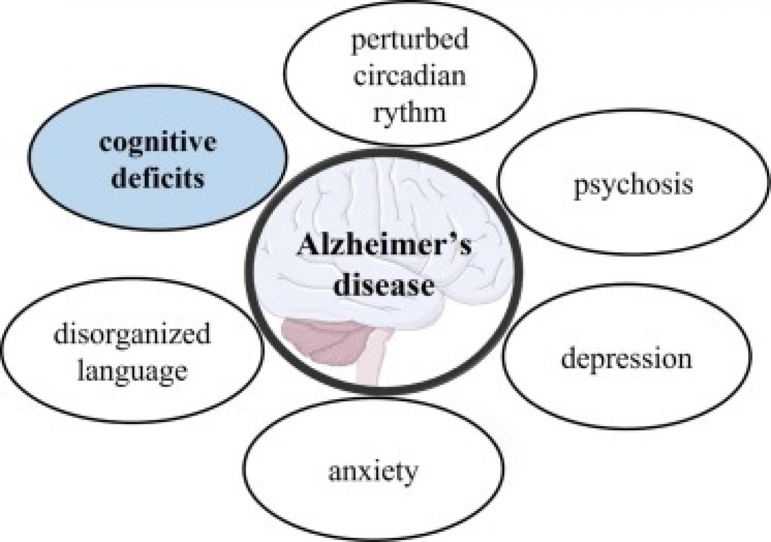 Symptoms of Alzheimer’s disease.