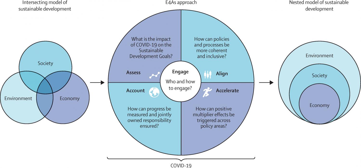 Transformative change from COVID-19 for human and planetary health