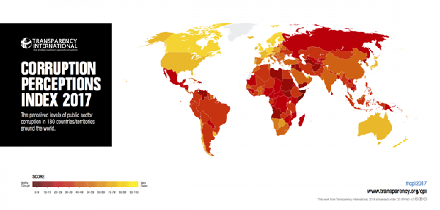 Corruption perceptions index 2017 Corruption perceptions index 2017