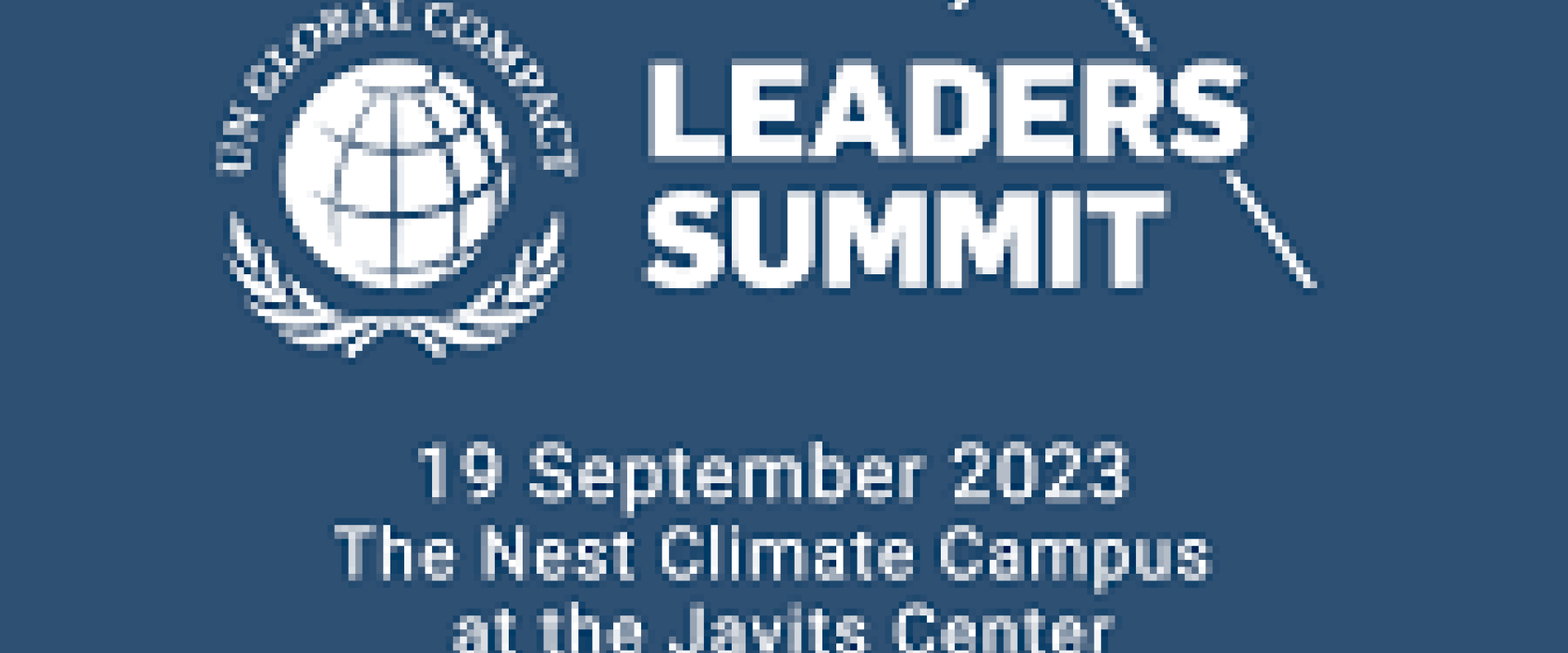 UNGC Leaders Summit logo