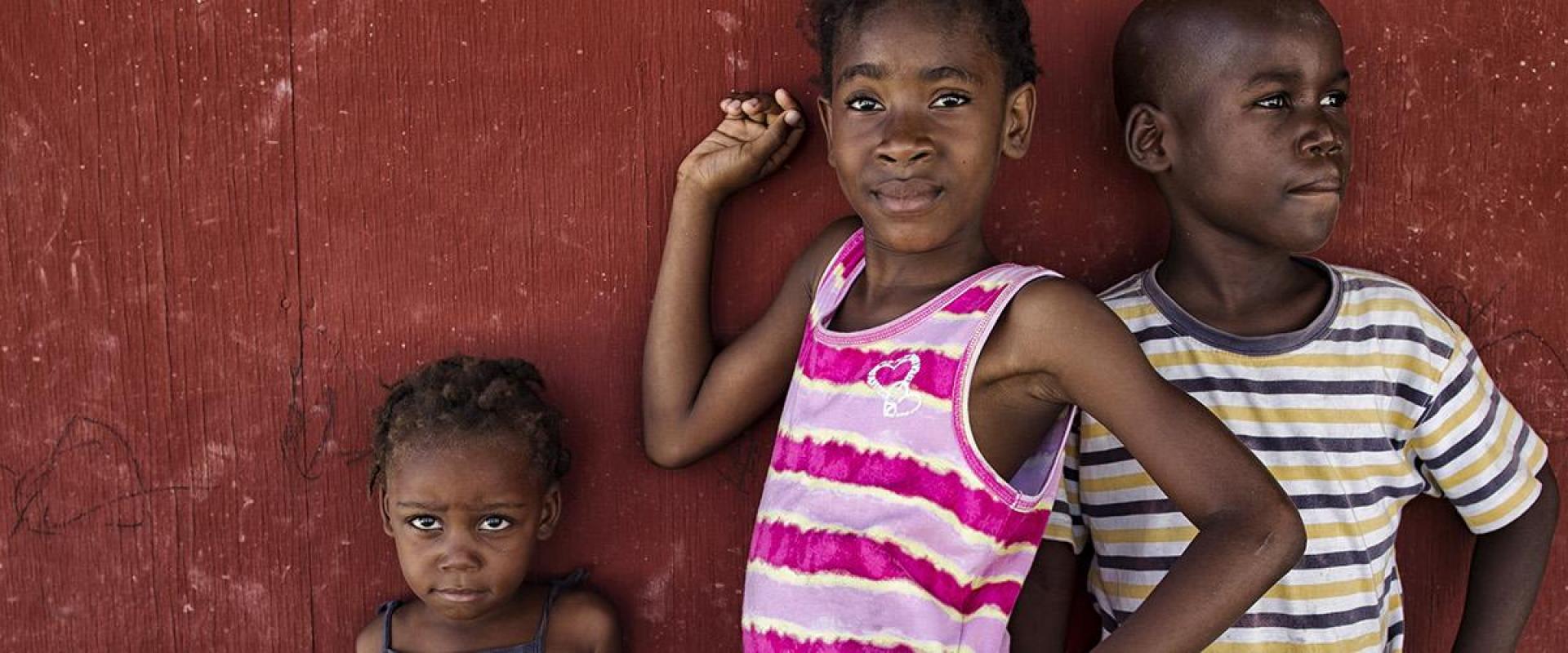 Children in a camp for internally displaced people (IDPs) in Haiti. Credit: UN Photo/Logan Abassi International Day for the Elimination of Racial Discrimination, 21 March 2023